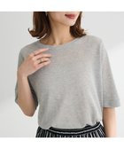 【グリーンパークス/Green Parks】の・Petit Fleur ラメシアーニット Gray|ID: prp329100004585608 ipo3291000000033714671