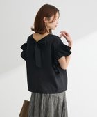 【グリーンパークス/Green Parks】の・ELENCARE DUE バックリボンブラウス Black|ID: prp329100004585609 ipo3291000000032515072