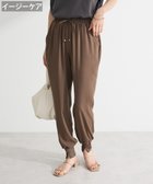 【グリーンパークス/Green Parks】のジョガーパンツ 人気、トレンドファッション・服の通販 founy(ファニー) ファッション Fashion レディースファッション Ladies' Fashion Online パンツ Pants おすすめ Recommend ジョーゼット Georgette スリット Slit ツイル Twill ポケット Pocket 夏 Summer 春 Spring S/S・春夏 Ss・Spring/Summer thumbnail Brown|ID: prp329100004585616 ipo3291000000032515102