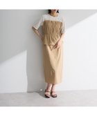 【グリーンパークス/Green Parks】のラメリブペプラムドッキングワンピース Beige|ID: prp329100004585620 ipo3291000000032515119