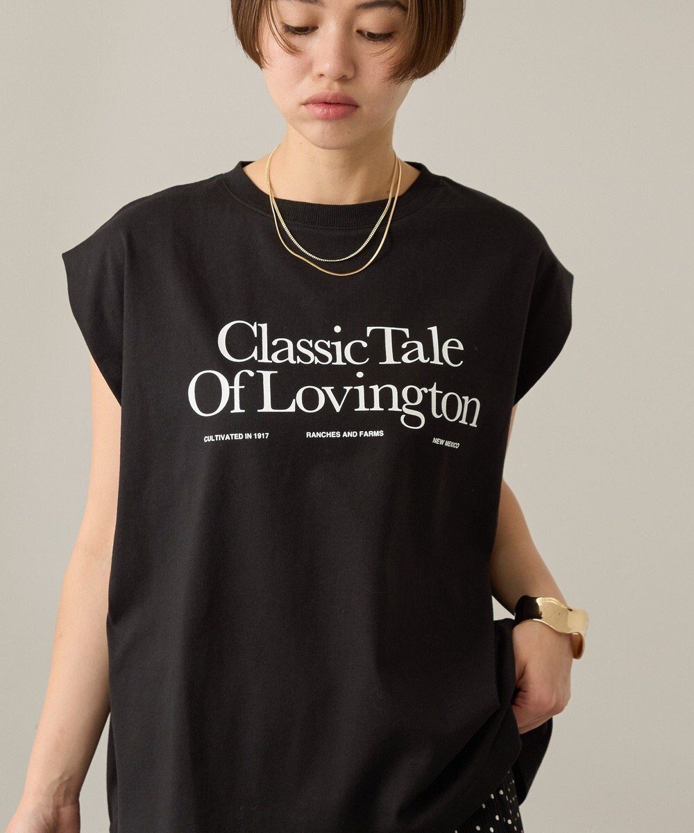 【アメリカンホリック/AMERICAN HOLIC】のロゴノースリーブTシャツ インテリア・キッズ・メンズ・レディースファッション・服の通販 founy(ファニー) 　ファッション　Fashion　レディースファッション　Fashion for Women　トップス・カットソー　Cut & Sew Tops　キャミソール&ノースリーブ　Camisoles & Sleeveless Tops　シャツ・ブラウス・オフィスカジュアル　Elegant Blouses & Button-Ups　ロングTシャツ・Tシャツ　Longline T-Shirts & Tees　カットソー・ベーシックTシャツ　Cut-and-Sewn Tops / Stretch Tees & Basics　カットソー　Cut and Sewn Top　サマー　Summer, Summer Style　ノースリーブ　Sleeveless, No-Sleeve　ボックス　Boxy, Box Shape　ポケット　Pocket, Pocket Detail　夏　Summer　春　Spring　S/S・春夏　SS, Spring/Summer, Warm Season　Black|ID: prp329100004585627 ipo3291000000032515152