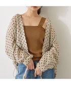 【アメリカンホリック/AMERICAN HOLIC】のラメニットタンクトップ Brown|ID: prp329100004585634 ipo3291000000032515184