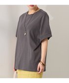 【アメリカンホリック/AMERICAN HOLIC】の【接触冷感】スムースフレンチスリーブプルオーバー Charcoal Gray|ID: prp329100004585635 ipo3291000000032515188