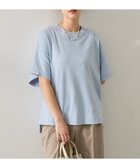 【アメリカンホリック/AMERICAN HOLIC】の【接触冷感】スムースボクサーTシャツ 人気、トレンドファッション・服の通販 founy(ファニー) ファッション Fashion レディースファッション Ladies' Fashion Online トップス・カットソー Tops/Tshirt シャツ/ブラウス Shirts/Blouses ロング / Tシャツ T-Shirts カットソー Cut and Sewn アメリカン American 春 Spring カットソー Cut And Sew スタイリッシュ Stylish スリット Slit ヘムライン Hemline ボックス Box ポケット Pocket ワイド Wide S/S・春夏 Ss・Spring/Summer おすすめ Recommend 夏 Summer thumbnail Blue|ID: prp329100004585636 ipo3291000000032515198