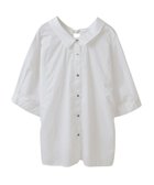 【イェッカ ヴェッカ/YECCA VECCA】の2wayリボンドルマンシャツ 人気、トレンドファッション・服の通販 founy(ファニー) ファッション Fashion レディースファッション Fashion for Women トップス・カットソー Cut & Sew Tops シャツ・ブラウス・オフィスカジュアル Elegant Blouses & Button-Ups おすすめ Recommended / Our Picks スリット Slit, Slit Detail ペーパー Paper, Kraft Paper ポケット Pocket, Pocket Detail リボン Ribbon, Bow 夏 Summer 春 Spring S/S・春夏 SS, Spring/Summer, Warm Season thumbnail Off White|ID: prp329100004585639 ipo3291000000032515205