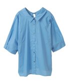 【イェッカ ヴェッカ/YECCA VECCA】の2wayリボンドルマンシャツ 人気、トレンドファッション・服の通販 founy(ファニー) ファッション Fashion レディースファッション Fashion for Women トップス・カットソー Cut & Sew Tops シャツ・ブラウス・オフィスカジュアル Elegant Blouses & Button-Ups おすすめ Recommended / Our Picks スリット Slit, Slit Detail ペーパー Paper, Kraft Paper ポケット Pocket, Pocket Detail リボン Ribbon, Bow 夏 Summer 春 Spring S/S・春夏 SS, Spring/Summer, Warm Season thumbnail Blue|ID: prp329100004585639 ipo3291000000032515207