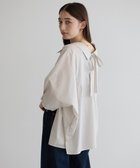 【イェッカ ヴェッカ/YECCA VECCA】の2wayリボンドルマンシャツ Light Beige|ID: prp329100004585639 ipo3291000000033656512