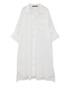 【イェッカ ヴェッカ/YECCA VECCA】のペーパータッチロングシャツ Off White|ID: prp329100004585640 ipo3291000000032515210
