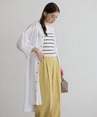 【イェッカ ヴェッカ/YECCA VECCA】のペーパータッチロングシャツ Off White|ID: prp329100004585640 ipo3291000000033656516