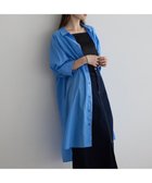 【イェッカ ヴェッカ/YECCA VECCA】のペーパータッチロングシャツ Blue|ID: prp329100004585640 ipo3291000000033656517