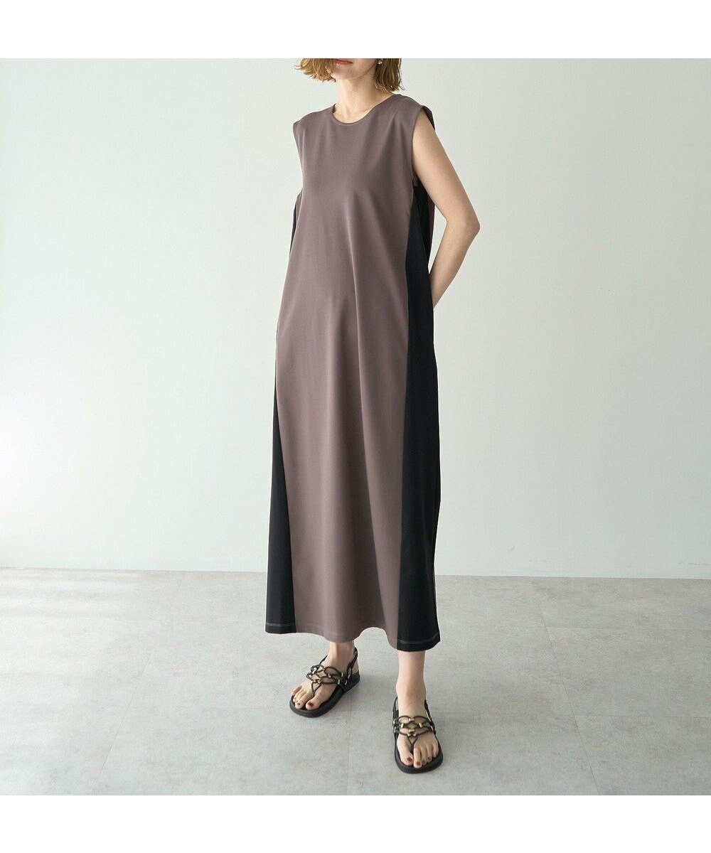 【イェッカ ヴェッカ/YECCA VECCA】の2wayノースリーブカットワンピース インテリア・キッズ・メンズ・レディースファッション・服の通販 founy(ファニー) 　ファッション　Fashion　レディースファッション　Ladies' Fashion Online　ワンピース　Dress　おすすめ　Recommend　ノースリーブ　No Sleeve　ポケット　Pocket　夏　Summer　春　Spring　S/S・春夏　Ss・Spring/Summer　Charcoal Gray|ID: prp329100004585642 ipo3291000000032515219