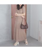 【アースミュージックアンドエコロジー/earth music&ecology】のSET2点レース編みペプラムカーデ+スカート Pink Beige|ID: prp329100004585650 ipo3291000000032515253