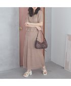 【アースミュージックアンドエコロジー/earth music&ecology】のSET2点レース編みペプラムカーデ+スカート Pink Beige|ID: prp329100004585650 ipo3291000000033335180