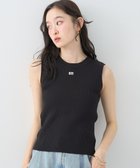 【アースミュージックアンドエコロジー/earth music&ecology】のロゴ刺繍ノースリーブニットプルオーバー 人気、トレンドファッション・服の通販 founy(ファニー) ファッション Fashion レディースファッション Fashion for Women トップス・カットソー Cut & Sew Tops ニット Knit Tops & Sweaters キャミソール&ノースリーブ Camisoles & Sleeveless Tops カジュアルプルオーバー・ニットトップス Pullovers & Knit Tops / Casual Pullovers コンパクト Compact, Small Size スタイリッシュ Stylish, Fashionable セーター Sweater, Knitwear トレンド Trend, Trending Now ポケット Pocket, Pocket Detail 夏 Summer 春 Spring S/S・春夏 SS, Spring/Summer, Warm Season thumbnail Black|ID: prp329100004585652 ipo3291000000033520147