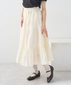 【アースミュージックアンドエコロジー/earth music&ecology】のピンタックティアードミディスカート 人気、トレンドファッション・服の通販 founy(ファニー) ファッション Fashion レディースファッション Fashion for Women スカート Skirts ギャザー Gathered, Ruffled ティアード Tiered, Tiered Style フェミニン Feminine, Girly ポケット Pocket, Pocket Detail 夏 Summer 春 Spring S/S・春夏 SS, Spring/Summer, Warm Season thumbnail Ivory|ID: prp329100004585653 ipo3291000000033500394