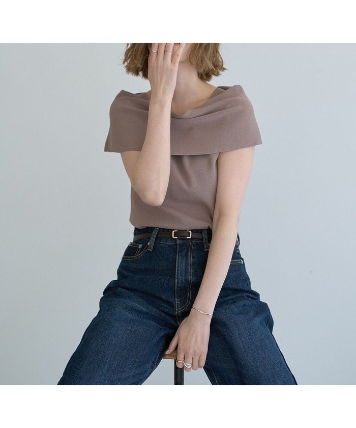 【イェッカ ヴェッカ/YECCA VECCA】のオフショルニット インテリア・キッズ・メンズ・レディースファッション・服の通販 founy(ファニー) https://founy.com/ ファッション Fashion レディースファッション Ladies' Fashion Online トップス・カットソー Tops/Tshirt ニット Knit Tops おすすめ Recommend セーター Sweater フィット Fit ポケット Pocket エレガント 上品 Elegant 夏 Summer 春 Spring S/S・春夏 Ss・Spring/Summer |ID: prp329100004585657 ipo3291000000032673154