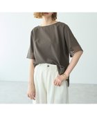 【イェッカ ヴェッカ/YECCA VECCA】のレースMIXドルマンブラウス Charcoal Gray|ID: prp329100004585659 ipo3291000000032515290