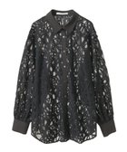 【グリーンパークス/Green Parks】の・ELENCARE DUE 総レースブラウス 人気、トレンドファッション・服の通販 founy(ファニー) ファッション Fashion レディースファッション Ladies' Fashion Online トップス・カットソー Tops/Tshirt シャツ/ブラウス Shirts/Blouses おすすめ Recommend インナー Inner ボックス Box ポケット Pocket レース Race ロング Long エレガント 上品 Elegant 夏 Summer 春 Spring S/S・春夏 Ss・Spring/Summer thumbnail Black|ID: prp329100004585663 ipo3291000000032515302
