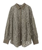 【グリーンパークス/Green Parks】の・ELENCARE DUE 総レースブラウス 人気、トレンドファッション・服の通販 founy(ファニー) ファッション Fashion レディースファッション Ladies' Fashion Online トップス・カットソー Tops/Tshirt シャツ/ブラウス Shirts/Blouses おすすめ Recommend インナー Inner ボックス Box ポケット Pocket レース Race ロング Long エレガント 上品 Elegant 夏 Summer 春 Spring S/S・春夏 Ss・Spring/Summer thumbnail Khaki|ID: prp329100004585663 ipo3291000000032515303