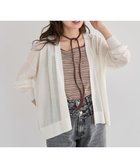 【グリーンパークス/Green Parks】の接触冷感ゆったりカーディガン Off White|ID: prp329100004585664 ipo3291000000032515306