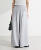 【グリーンパークス/Green Parks】の・ELENCARE DUE リネンライクワイドパンツ Gray|ID: prp329100004585666 ipo3291000000032515318