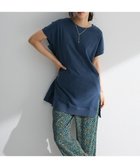 【グリーンパークス/Green Parks】の今年っぽフレンチスリーブカットチュニック Navy|ID: prp329100004585669 ipo3291000000032515336