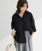 【グリーンパークス/Green Parks】の・ELENCARE DUEシアーボリュームスリーブシャ Black|ID: prp329100004585670 ipo3291000000032699017