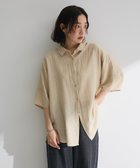 【グリーンパークス/Green Parks】の・ELENCARE DUEシアーボリュームスリーブシャ Beige|ID: prp329100004585670 ipo3291000000032699021