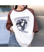 【ウィゴー/WEGO】の【ユニセックス着用ITEM】ラグラングラフィックBIG T(SS) ブラウン|ID: prp329100004585673 ipo3291000000033665886