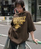 【ウィゴー/WEGO】の【ユニセックス着用ITEM】アクセ付きグラフィックT(SS) ブラウン|ID: prp329100004585674 ipo3291000000032673275