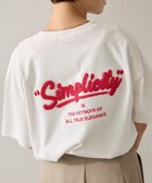 【アメリカンホリック/AMERICAN HOLIC】のサガラ刺繍Tシャツ Off White|ID: prp329100004586631 ipo3291000000033567863