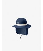【ヘリーハンセン/HELLY HANSEN / KIDS】の【キッズ・はっ水・UVカット・記名ラベル付】プレイハット オーシャンネイビー|ID: prp329100004586638 ipo3291000000032523821