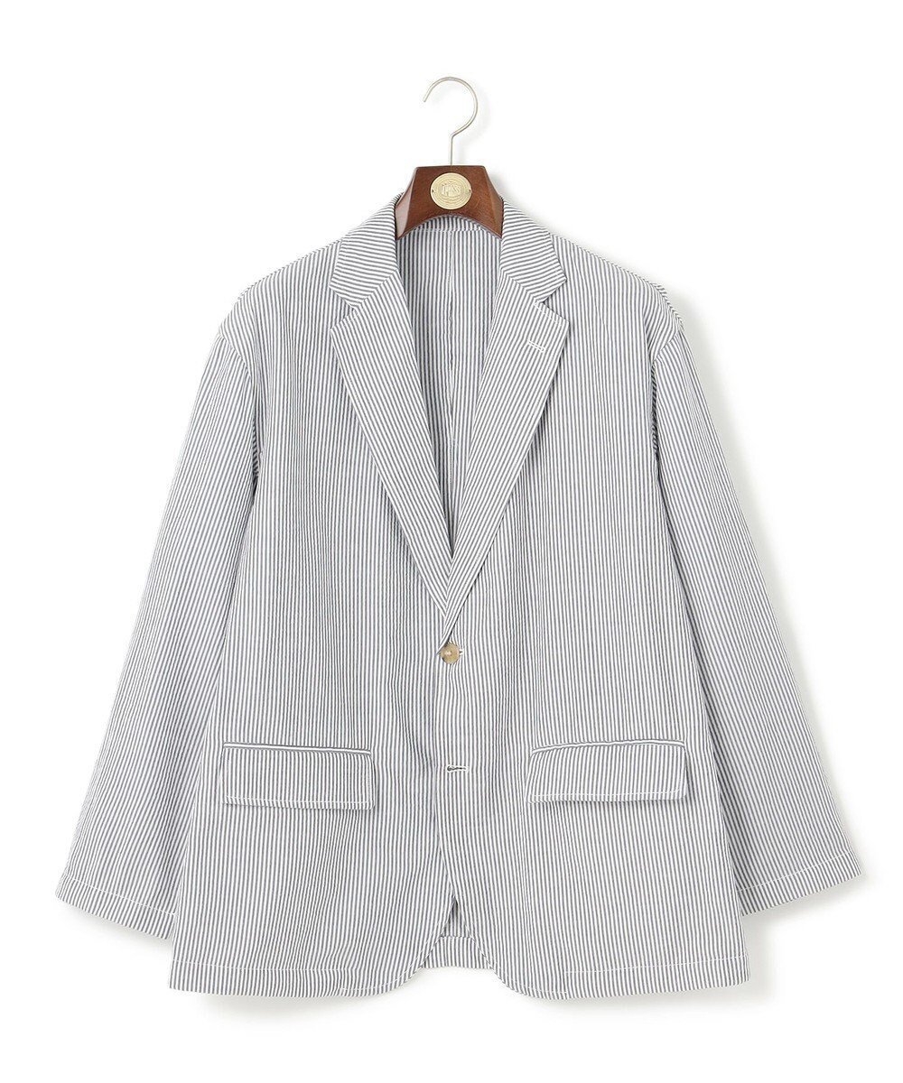 【ジェイ プレス/J.PRESS / MEN】の【WEB・一部店舗限定】シアサッカーセットアップ ジャケット 人気、トレンドファッション・服の通販 founy(ファニー) 　ファッション　Fashion　メンズファッション　Fashion for Men　アウター　Men's Coats Outerwear　テーラードジャケット　Tailored Jackets & Blazers　サッカー　Seersucker, Summer Fabric　ショルダー　Shoulder, Shoulder Strap　ジャケット　Jacket, Outerwear　セットアップ　Set-Up, Coordinated Outfit　リラックス　Relax, Relaxed Fit　夏　Summer　春　Spring　S/S・春夏　SS, Spring/Summer, Warm Season　軽量　Lightweight, Ultra Light　 other-1|ID: prp329100004586655 ipo3291000000032523954