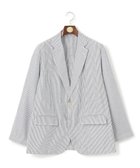 【ジェイ プレス/J.PRESS / MEN】の【WEB・一部店舗限定】シアサッカーセットアップ ジャケット ネイビー系1|ID: prp329100004586655 ipo3291000000032523955