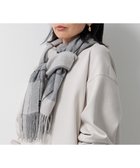 【23区/NIJYUSANKU】のカシミヤ チェック マフラー 人気、トレンドファッション・服の通販 founy(ファニー) ファッション Fashion レディースファッション Ladies' Fashion Online マフラー Mufflers 2024年 2024 2024-2025秋冬・A/W Aw/Autumn/Winter/Fw/Fall/2024-2025 冬 Winter オレンジ Orange カシミヤ Cashmere ストール Stall スヌード Snood セーター Sweater チェック Check マフラー Scarf エレガント 上品 Elegant A/W・秋冬 Aw・Autumn/Winter・Fw・Fall-Winter 防寒 Cold Protection thumbnail グレー系|ID: prp329100004586675 ipo3291000000032524239