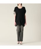 【グレース コンチネンタル/GRACE CONTINENTAL】のクラッシュニットトップ ブラック|ID: prp329100004586689 ipo3291000000032524653