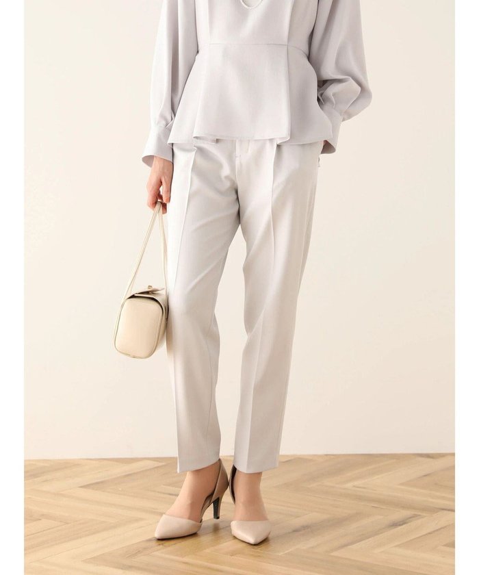 【グリーンパークス/Green Parks】のef-de タックテーパードパンツ インテリア・キッズ・メンズ・レディースファッション・服の通販 founy(ファニー) https://founy.com/ ファッション Fashion レディースファッション Fashion for Women パンツ Pants & Trousers エレガント 上品 Elegant 春 Spring コレクション Collection, Seasonal Line ストレッチ Stretch, Stretchy Fabric センター Center, Center Line ポケット Pocket, Pocket Detail S/S・春夏 SS, Spring/Summer, Warm Season 夏 Summer |ID: prp329100004586725 ipo3291000000034287231