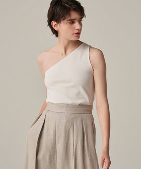【アンクレイヴ/uncrave】 コットンミラノ ワンショルダー トップス(uncrave WHITE)人気、トレンドファッション・服の通販 founy(ファニー) ファッション Fashion レディースファッション Ladies' Fashion Online トップス・カットソー Tops/Tshirt インナー Inner カットソー Cut And Sew コンパクト Compact ショルダー Shoulder ショート Short シルケット Mercerization ジャケット Jacket 雑誌 Magazine タンク Tank バランス Balance パイピング Piping ミラノ Milan モダン Modern A/W・秋冬 Aw・Autumn/Winter・Fw・Fall-Winter S/S・春夏 Ss・Spring/Summer 夏 Summer エレガント 上品 Elegant |ID:prp329100004586729