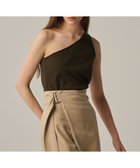 【アンクレイヴ/uncrave】のコットンミラノ ワンショルダー トップス(uncrave WHITE) 人気、トレンドファッション・服の通販 founy(ファニー) ファッション Fashion レディースファッション Ladies' Fashion Online トップス・カットソー Tops/Tshirt インナー Inner カットソー Cut And Sew コンパクト Compact ショルダー Shoulder ショート Short シルケット Mercerization ジャケット Jacket 雑誌 Magazine タンク Tank バランス Balance パイピング Piping ミラノ Milan モダン Modern A/W・秋冬 Aw・Autumn/Winter・Fw・Fall-Winter S/S・春夏 Ss・Spring/Summer 夏 Summer エレガント 上品 Elegant thumbnail カーキブラウン|ID: prp329100004586729 ipo3291000000032525606