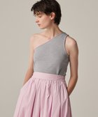 【アンクレイヴ/uncrave】のコットンミラノ ワンショルダー トップス(uncrave WHITE) 人気、トレンドファッション・服の通販 founy(ファニー) ファッション Fashion レディースファッション Ladies' Fashion Online トップス・カットソー Tops/Tshirt インナー Inner カットソー Cut And Sew コンパクト Compact ショルダー Shoulder ショート Short シルケット Mercerization ジャケット Jacket 雑誌 Magazine タンク Tank バランス Balance パイピング Piping ミラノ Milan モダン Modern A/W・秋冬 Aw・Autumn/Winter・Fw・Fall-Winter S/S・春夏 Ss・Spring/Summer 夏 Summer エレガント 上品 Elegant thumbnail ライトグレー|ID: prp329100004586729 ipo3291000000032525610