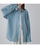 【ウィゴー/WEGO】の【ユニセックス着用ITEM/SMLサイズ展開/冷房対策/紫外線対策】シアーBIGシャツ グリーン|ID: prp329100004586739 ipo3291000000032526370