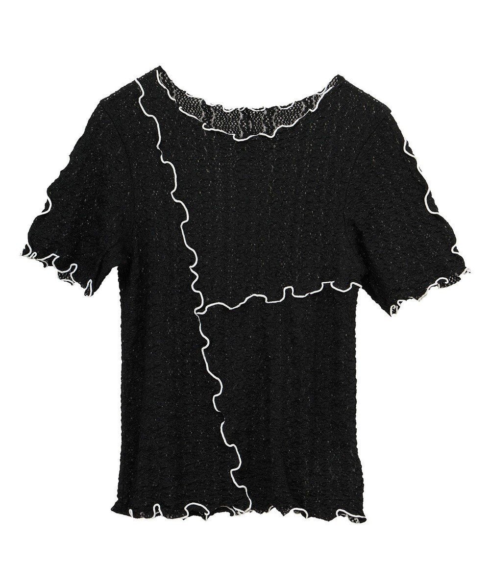 【アースミュージックアンドエコロジー/earth music&ecology】のレースメロープルオーバー インテリア・キッズ・メンズ・レディースファッション・服の通販 founy(ファニー) 　ファッション　Fashion　レディースファッション　Fashion for Women　トップス・カットソー　Cut & Sew Tops　シャツ・ブラウス・オフィスカジュアル　Elegant Blouses & Button-Ups　ロングTシャツ・Tシャツ　Longline T-Shirts & Tees　カジュアルプルオーバー・ニットトップス　Pullovers & Knit Tops / Casual Pullovers　カットソー・ベーシックTシャツ　Cut-and-Sewn Tops / Stretch Tees & Basics　おすすめ　Recommended / Our Picks　インナー　Innerwear　カットソー　Cut and Sewn Top　キャミソール　Camisole, Spaghetti Strap Top　コンパクト　Compact, Small Size　シンプル　Simple, Minimal　ジャケット　Jacket, Outerwear　ポケット　Pocket, Pocket Detail　レース　Lace, Lace Fabric　夏　Summer　春　Spring　S/S・春夏　SS, Spring/Summer, Warm Season　Black|ID: prp329100004586749 ipo3291000000032526602