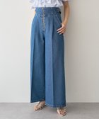【アースミュージックアンドエコロジー/earth music&ecology】のサイドベルトデニムパンツ 人気、トレンドファッション・服の通販 founy(ファニー) ファッション Fashion レディースファッション Fashion for Women パンツ Pants & Trousers デニムパンツ・ジーンズ・美脚デニム Denim Jeans & Pants ベルト&ウエストマーク Belts & Waist Accessories スマート Smart, Elegant デニム Denim, Jeans Material フレア Flare, Flared ポケット Pocket, Pocket Detail 夏 Summer 春 Spring S/S・春夏 SS, Spring/Summer, Warm Season thumbnail Medium Indigo|ID: prp329100004586752 ipo3291000000033656669