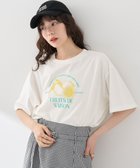 【アースミュージックアンドエコロジー/earth music&ecology】のFRUITS DE SAISONショートT Off White|ID: prp329100004586757 ipo3291000000032526648