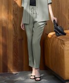 【アイシービー/iCB】の【UVカット・防シワ・洗える】ライトダブルクロス ドロストパンツ スモークグレー系|ID: prp329100004586758 ipo3291000000033352454