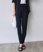 【アイシービー/iCB】の【UVカット・防シワ・洗える】ライトダブルクロス ドロストパンツ ネイビー系|ID: prp329100004586758 ipo3291000000033494564