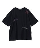 【グリーンパークス/Green Parks】の・SUGAR SPOON ギャザーロゴ刺繍TEE Black|ID: prp329100004586778 ipo3291000000032526714