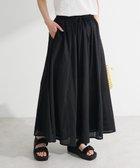【グリーンパークス/Green Parks】のI シアーサッカーギャザースカート Black|ID: prp329100004586780 ipo3291000000032698917