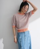 【グリーンパークス/Green Parks】の・swing by マルチカラージャカードニット Orange|ID: prp329100004586798 ipo3291000000032526836