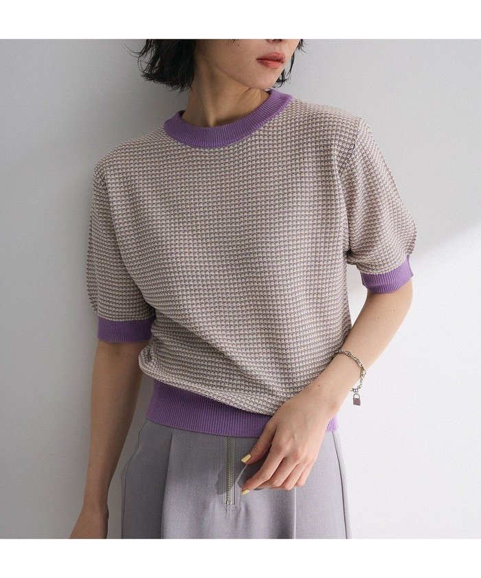 【グリーンパークス/Green Parks】の・swing by マルチカラージャカードニット インテリア・キッズ・メンズ・レディースファッション・服の通販 founy(ファニー) https://founy.com/ ファッション Fashion レディースファッション Ladies' Fashion Online トップス・カットソー Tops/Tshirt ニット Knit Tops セーター Sweater バランス Balance フォルム Form ボーダー Border ポケット Pocket 夏 Summer 春 Spring S/S・春夏 Ss・Spring/Summer |ID: prp329100004586798 ipo3291000000032526837
